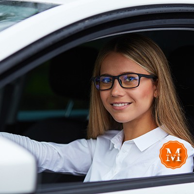 Mắt Kính M8 CẬN LOẠN VIỄN MINK tròng kính siêu mỏng chống chói chống lóa chuyên dùng cho lái xe ô tô