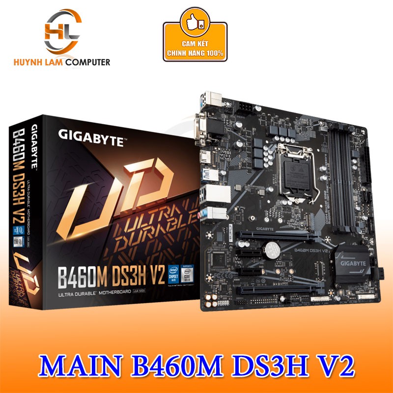 Main Gigabyte B460M DS3H V2 Chính hãng Viễn Sơn Phân Phôi