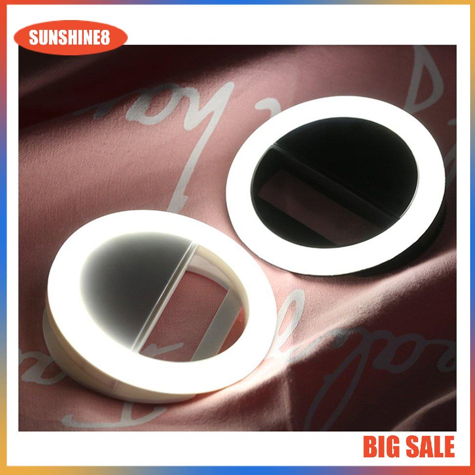 【SUN】[NEW]Mini Mobile Phone Led Self-Timer Light Anchor Beauty Lens Live Artifact