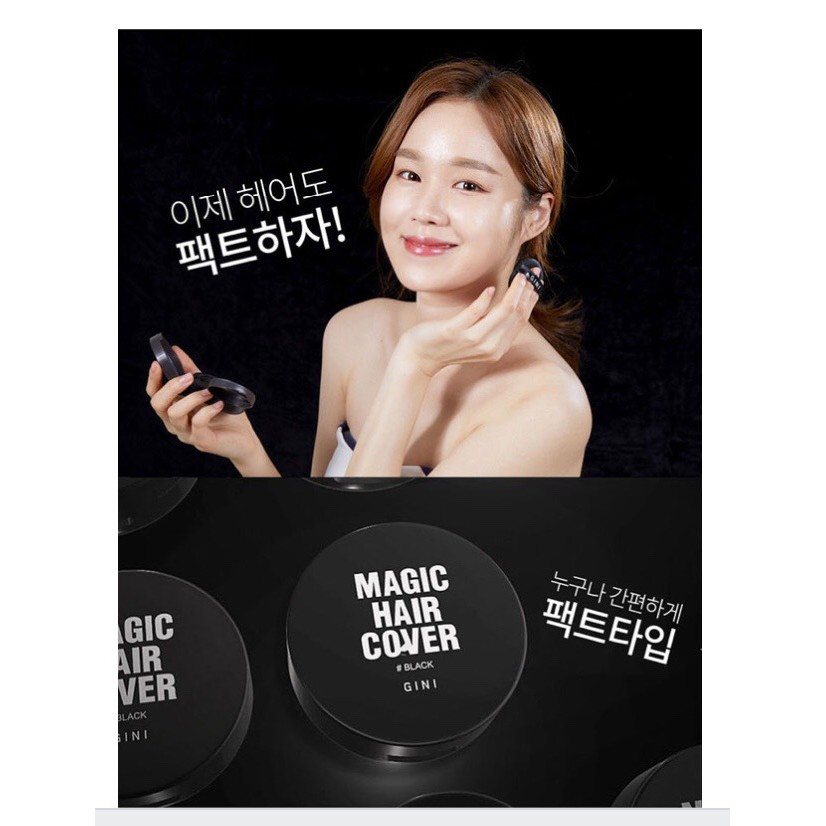 Phấn nhuộm tóc-Magic Hair Cover Gini