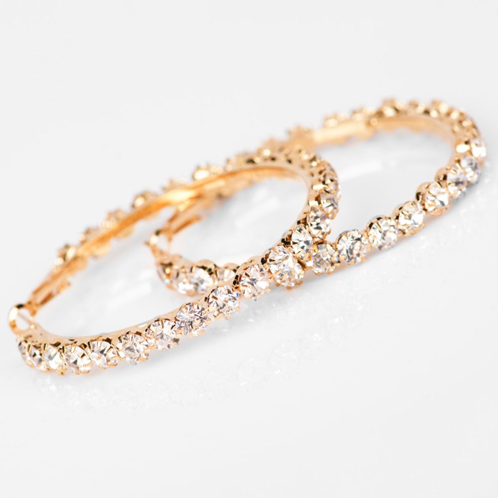 Cho Nữ Khuyên Tai Tròn Mạ