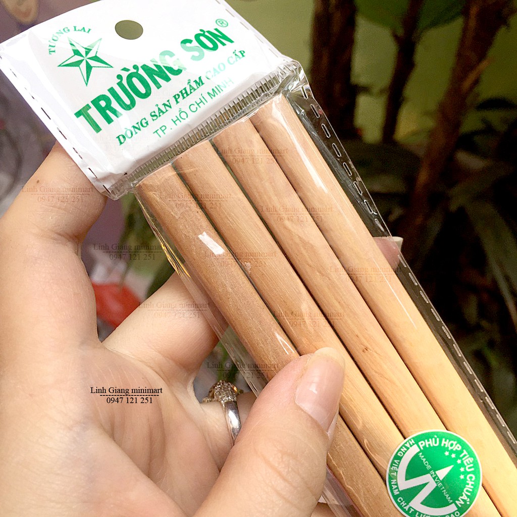 1 đôi Đũa gỗ xào Trường sơn Đũa gỗ dài chuyên chiên xào
