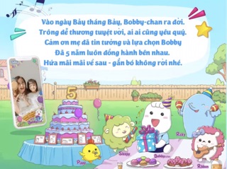 Bộ gấu bông 5 món Bobby và các bạn