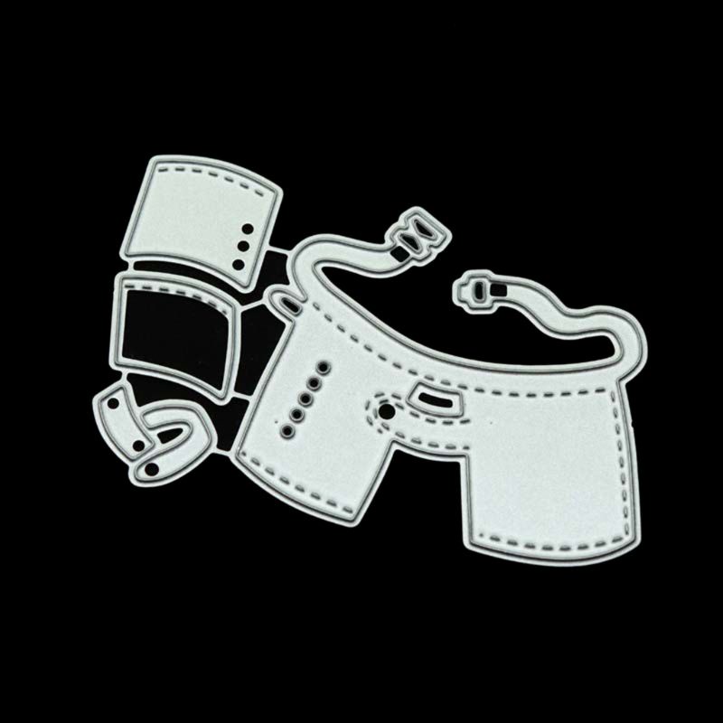 Khuôn Cắt Giấy Kim Loại Hình Túi Thắt Lưng