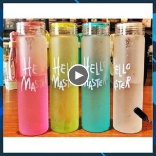 💥 xã kho💥 bình nước thủy tinh hello master 480ml