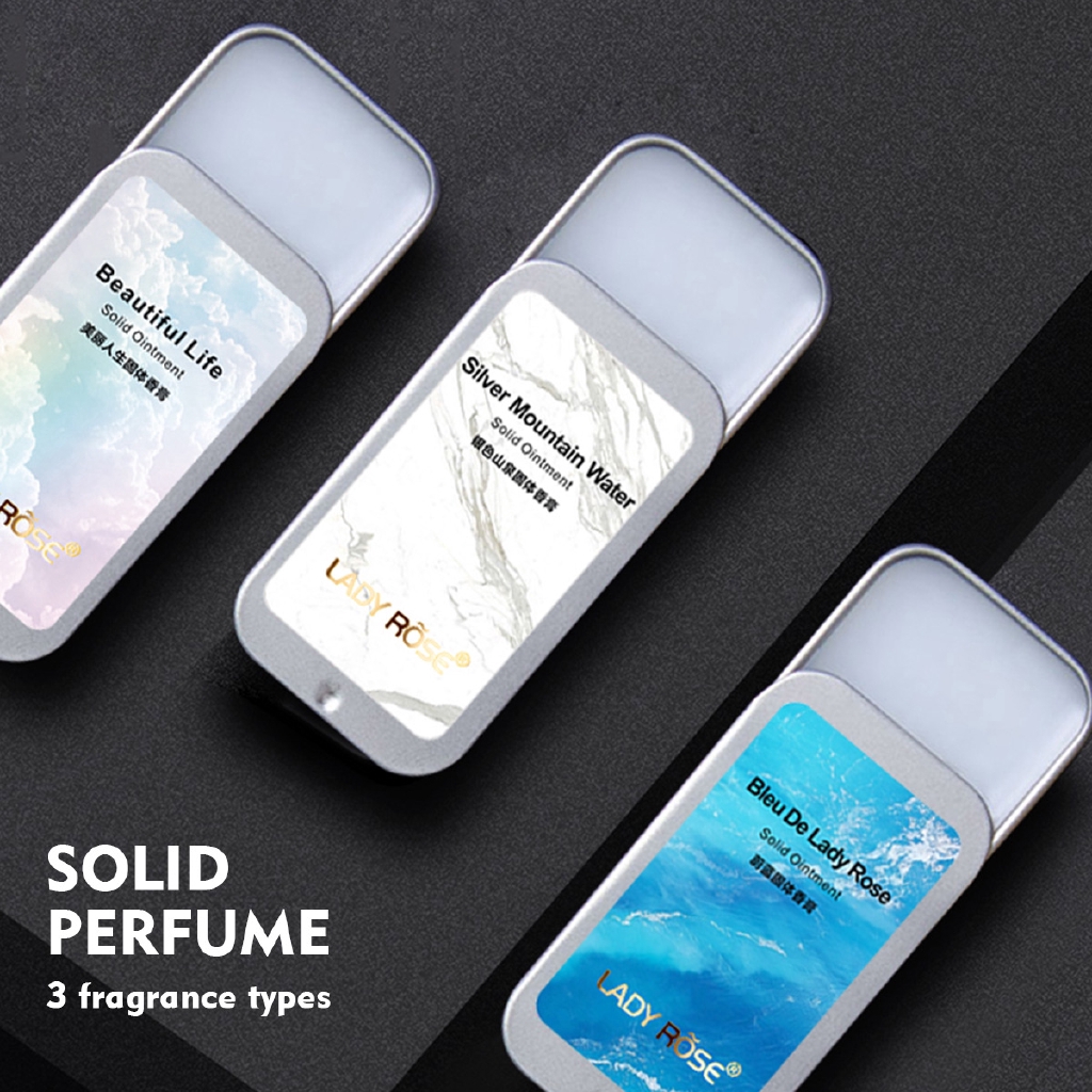 Nước hoa dạng rắn LAMUSELAND dưỡng ẩm hương thơm nhẹ dịu kéo dài khử mùi cổ cho nam nữ 10g 69001 | BigBuy360 - bigbuy360.vn