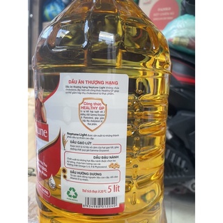 Dầu ăn NEPTUNE LIGHT thượng hạng -5Lít