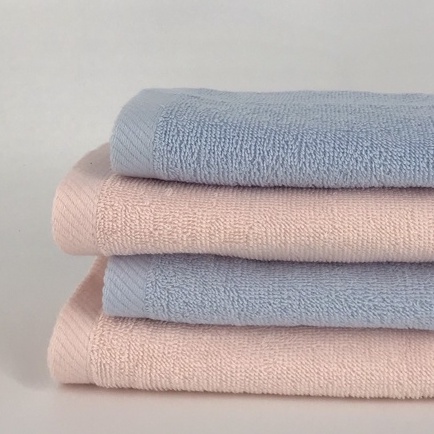 Khăn Mặt Cotton Cao Cấp Sọc Xiên Thiện Phú 34*80*82g, Khăn Lau Mặt YJ63 Chất Bông Sợi Tự Nhiên Thấm Nước Tốt