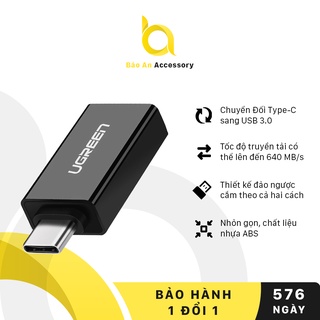 Đầu Chuyển Đổi Type-C sang USB 3.0 UGREEN US173 20808 30155 - Hàng Chính Hãng