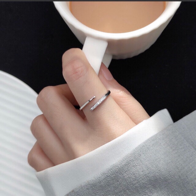 Nhẫn bạc nữ trinhhip1204