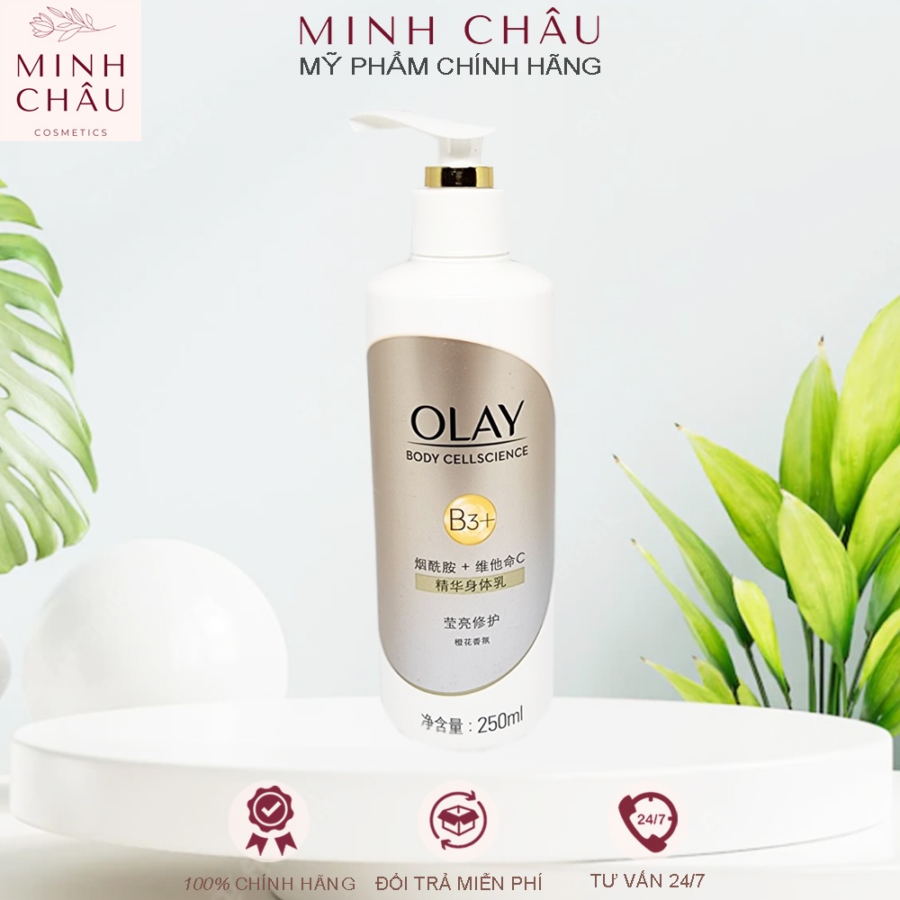 Dưỡng thể trắng da Olay B3 Vitamin C nội địa Trung 250ml ( mẫu mới)