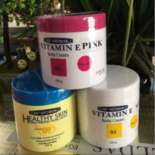 Kem vitamin e carebeau 250g ( mẫu mới)