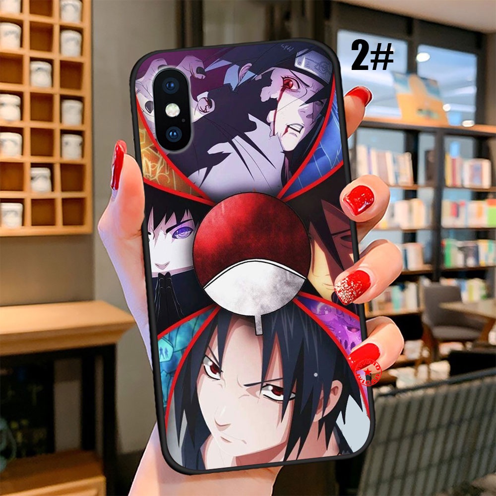 Ốp Điện Thoại Silicon Dẻo Họa Tiết Hoạt Hình naruto uchiha Cho xiaomi mi 8 9 11 lite se cc9e max 3 10t pro E32