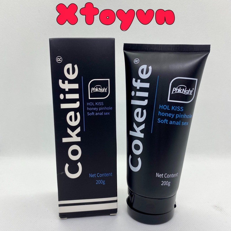 Gel Bôi Trơn Cokelife Chống Dị Ứng - Gốc Nước - 200ml,120ml,60ml - Black