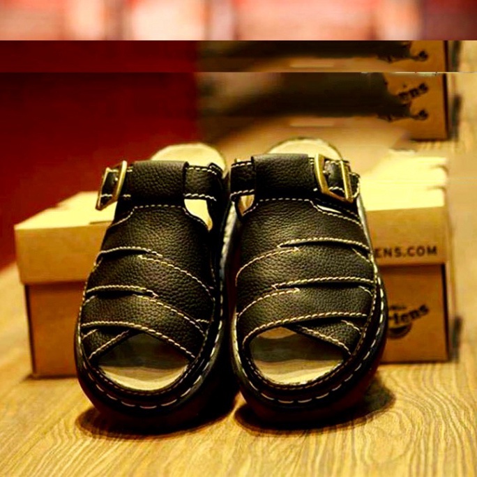 Dép Dr 2007 da bò thật bảo hành 12 tháng