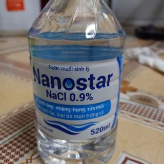 Nước muối sinh lý chai 520ml(1 thùng 24 chai)