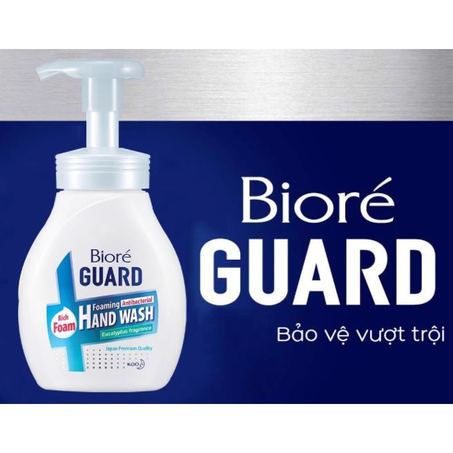 [250ml] Nước Rửa Tay Tạo Bọt Bioré Guard Foaming Hand Wash