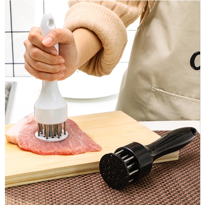 Dụng Cụ Dầm Thịt loại to (21 chân) - Cây đâm thịt bằng thép không gỉ - Dụng cụ nhà bếp