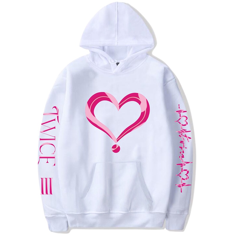 Áo Hoodie Dài Tay In Tên Các Thành Viên Nhóm Nhạc TWICE 4TH WORLD TOUR