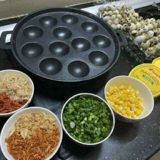 Khuôn bánh khọt 12 lỗ NAM THÀNH - Chính hãng - Chống Dính - Khuôn Bánh Khọt có nắp - Có tay cầm - Giá Sỉ