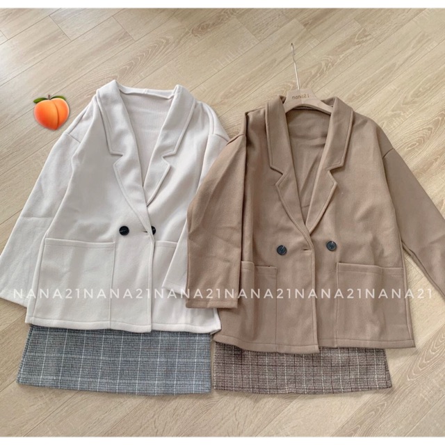 Áo blazer dạ