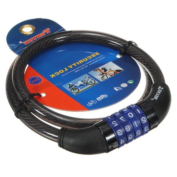 DÂY KHÓA SỐ CHỐNG TRỘM TONYON ( XE ĐẠP, XE MÁY...) CỰC KỲ CHẮC CHẮN