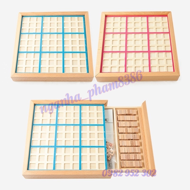 BỘ ĐỒ CHƠI THÔNG MINH PHÁT TRIỂN TRÍ TUỆ SUDOKU