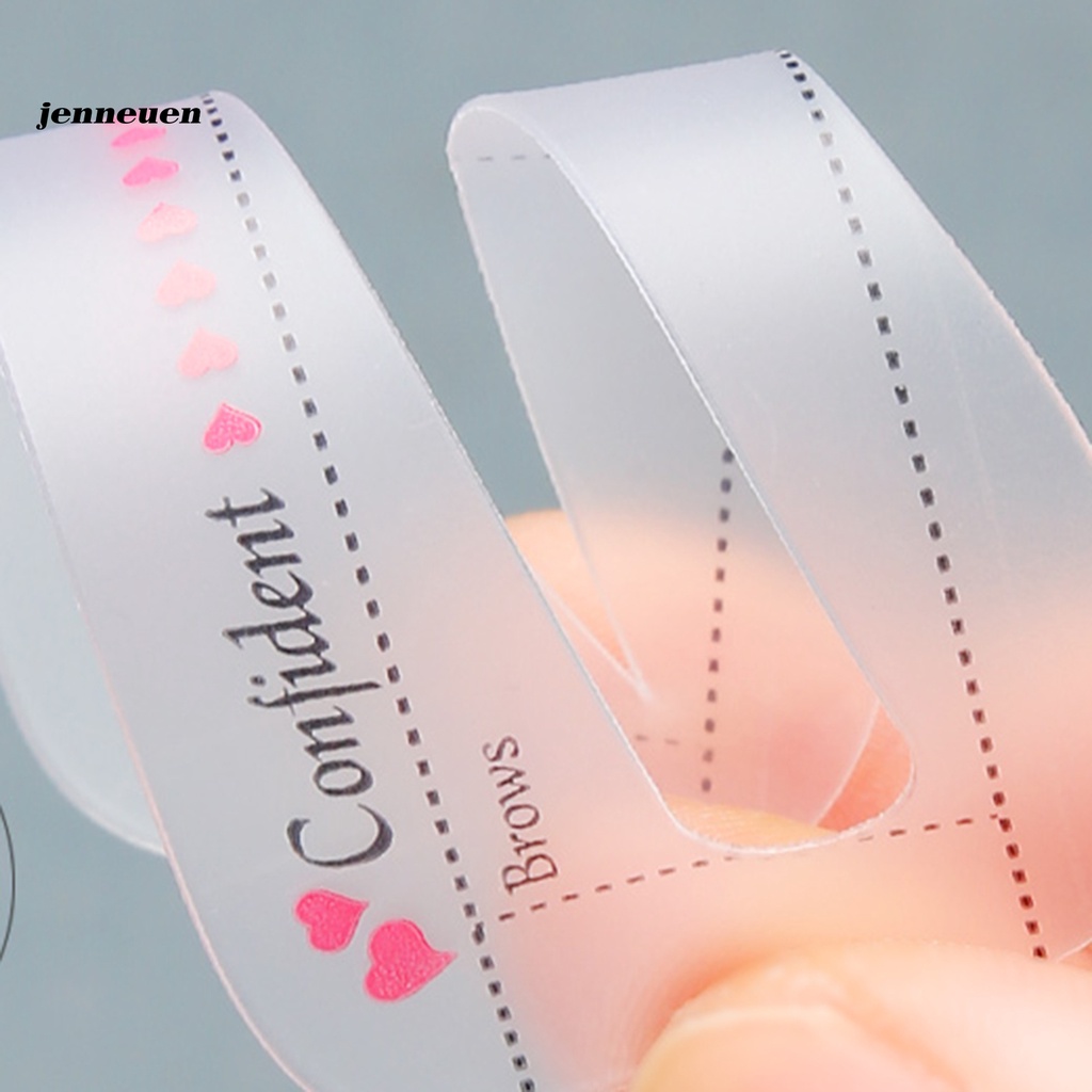 [Hàng mới về] Bộ khuôn kẻ lông mày siêu mỏng nhiều kiểu dáng khác nhau dành cho nữ