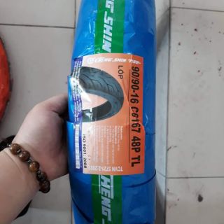 Vỏ Chengshin 90/90-16 C6167 vỏ sau xe Nouvo, Hayate...