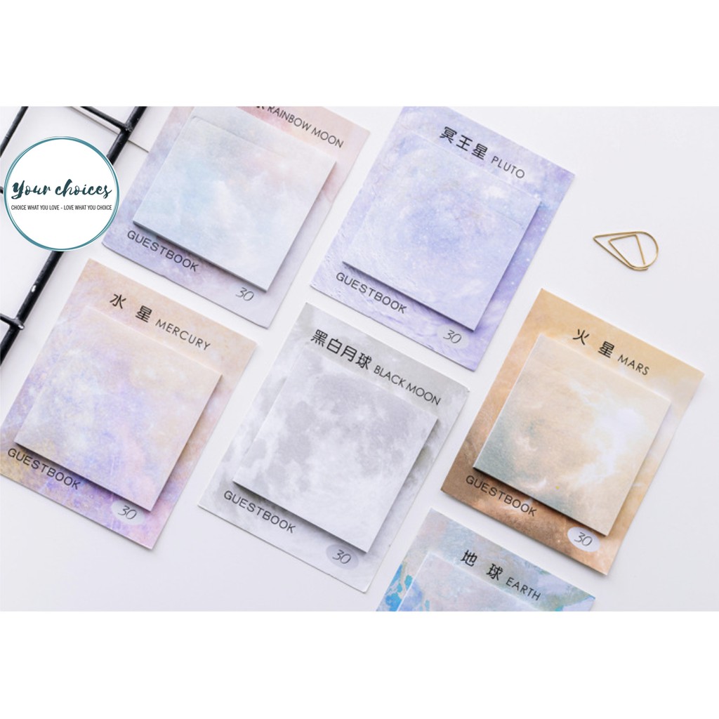 Giấy ghi chú - Planet Sticky Note