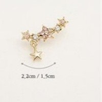 Bông tai dáng dài kiểu dáng hiện đại cá tính cho nữ