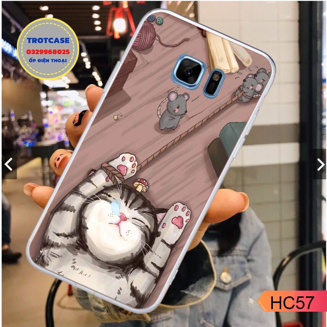 [ ỐP SAMSUNG ] Ốp lưng Samsung Note Fe/S6/S6 edge /S7/S7 edge- in hình mèo và adidass đẹp và chất lượng cao