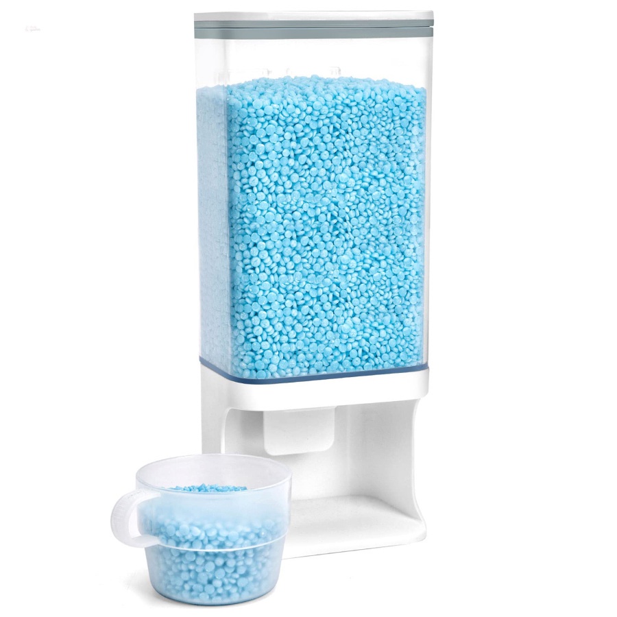 Bình Đựng Bột Giặt Dung Tích 1500Ml Kèm Cốc Đựng Tiện Dụng