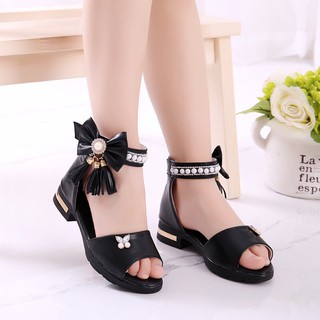 Sandal cho bé gái da mềm dễ thương