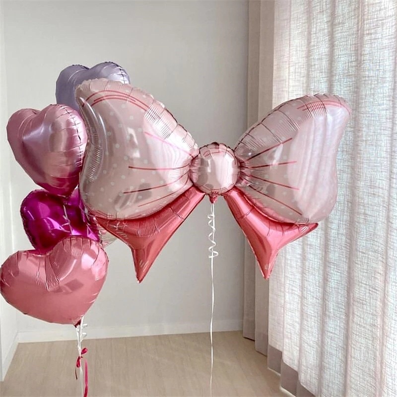 Bong Bóng Hình động vật, icon/ con GẤU/ MẶT CƯỜI/ NƠ/ CHỮ HPBD 3D/ UNICORN/ KHỦNG LONG/ HELLO KITTY/ LY CHAI RƯỢU