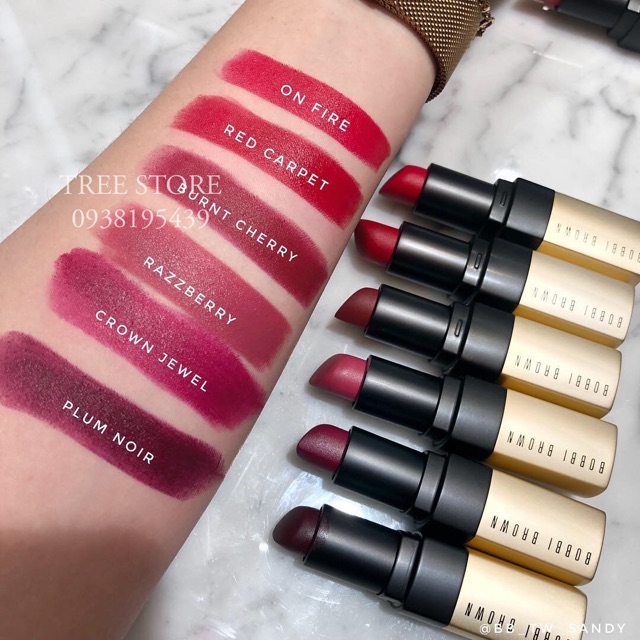 [PHÂN PHỐI CHÍNH HÃNG] Son lì Bobbi Brown Luxe Matte Lip