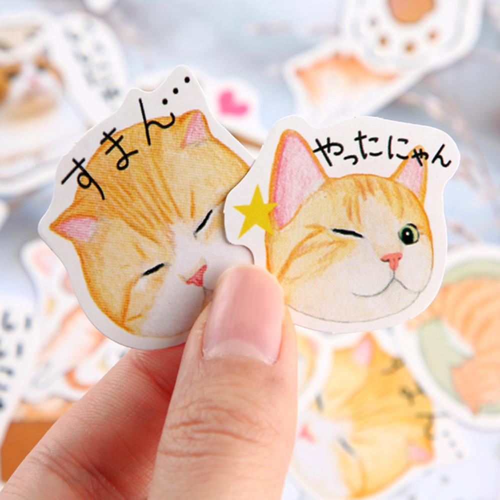 Hộp 46 Miếng Dán Trang Trí Sổ Tay / Ván Trượt / Nhật Ký DIY