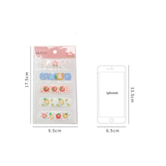 Vỉ 5 Băng cá nhân urgo hoạt hình đáng yêu - Băng y tế dán vết thương tiện dụng DUASHOP