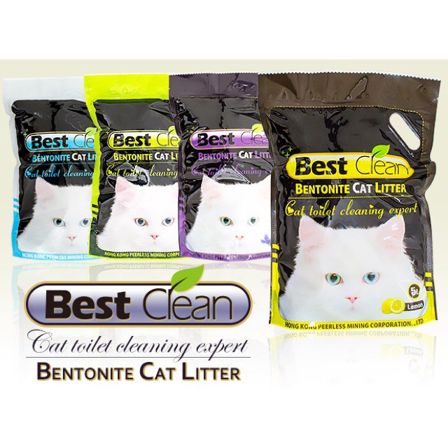 Cát vệ sinh cho mèo Best clean 10L