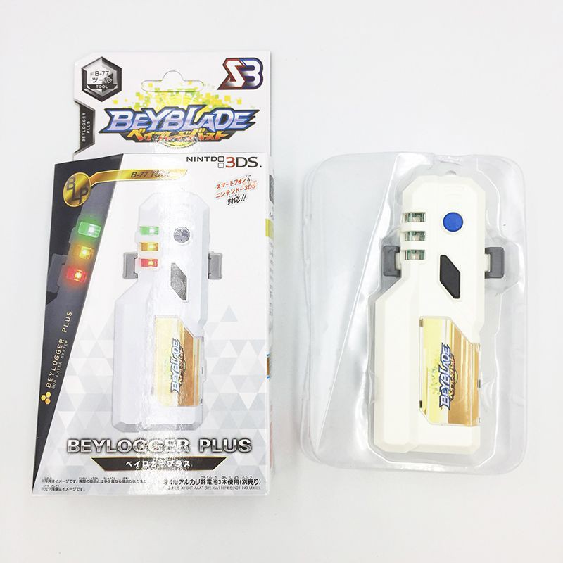 Tay cầm/ Dĩa phóng đồ chơi con quay BEYBLADE Burst B-77 Benylogger Plus BB87484 có đèn LED và âm nhạc tùy chọn tiện lợi