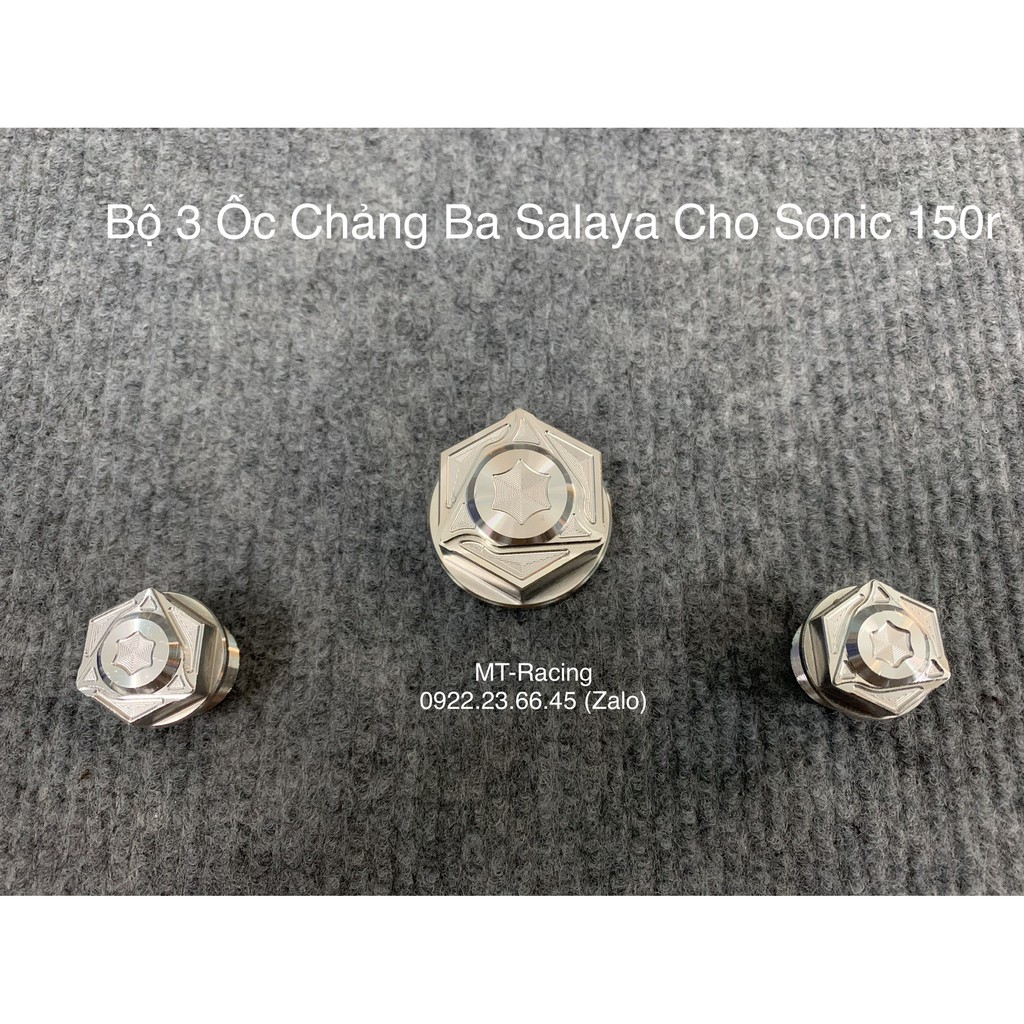 Bộ Ốc Chảng Ba Salaya Inox304 Cho Sonic 150