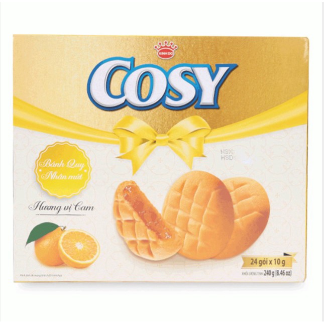 Bánh Quy Cosy Mix Vị Marie Sữa, Yến Mạch, Mứt Táo Dâu Cam, Hạt Điều, Socola, Lá Dứa 100% Chính Hãng