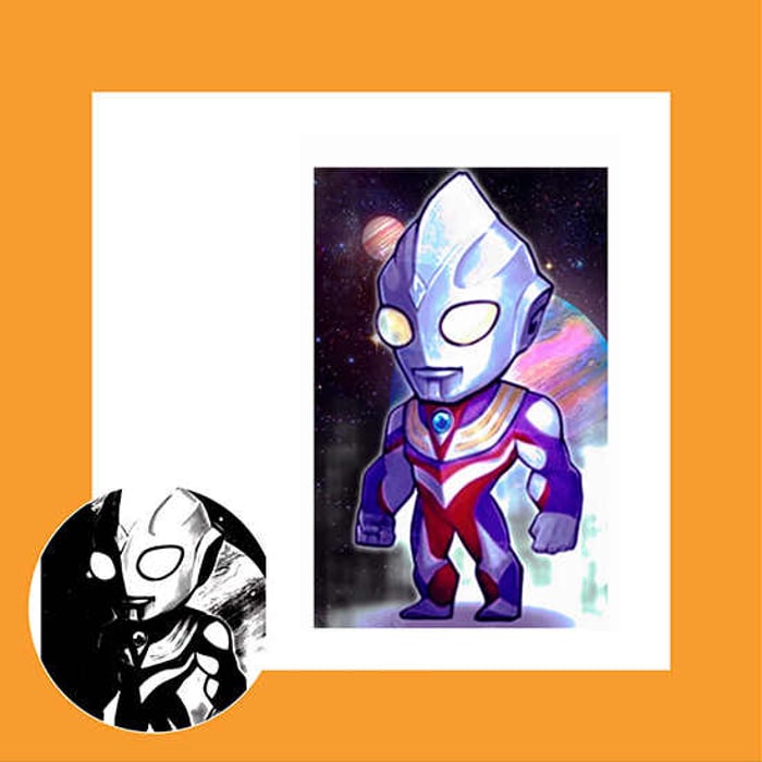 Ảo thuật biến ra siêu nhân : Resurrected Ultraman by Shawn Lee