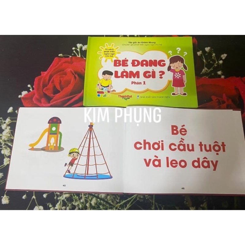 Hot Combo 2q Học Liệu Bé Đang Làm Gì