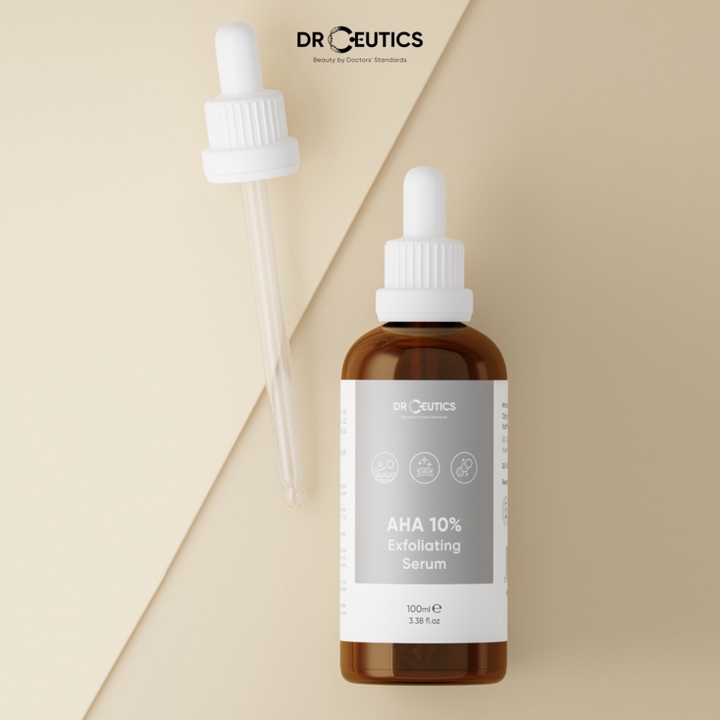 DRCEUTICS Tẩy Da Chết AHA 10% Exfoliating Serum DrCeutics
