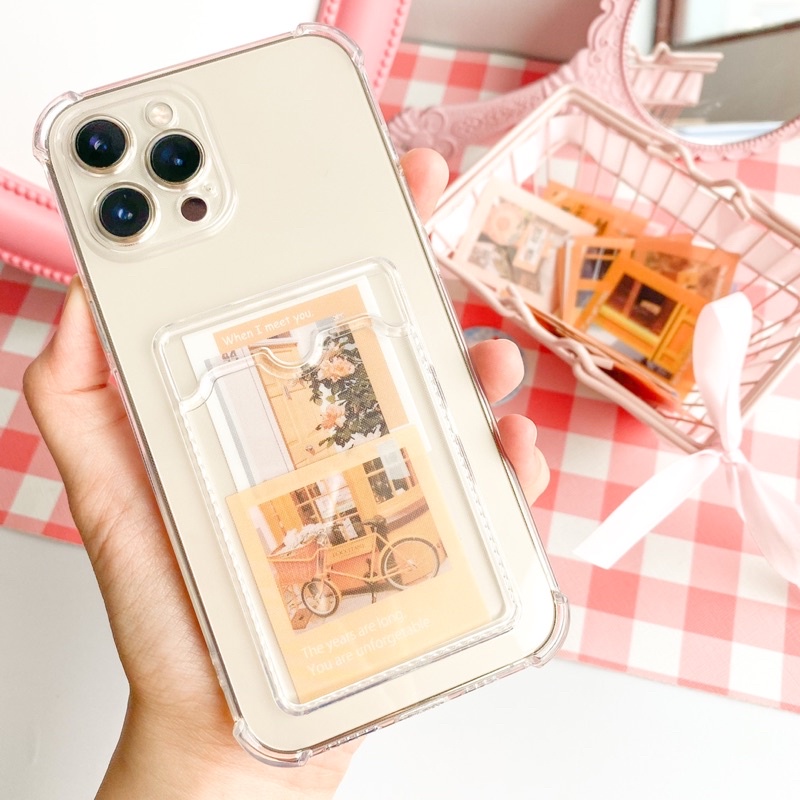 Case trong có chỗ để card