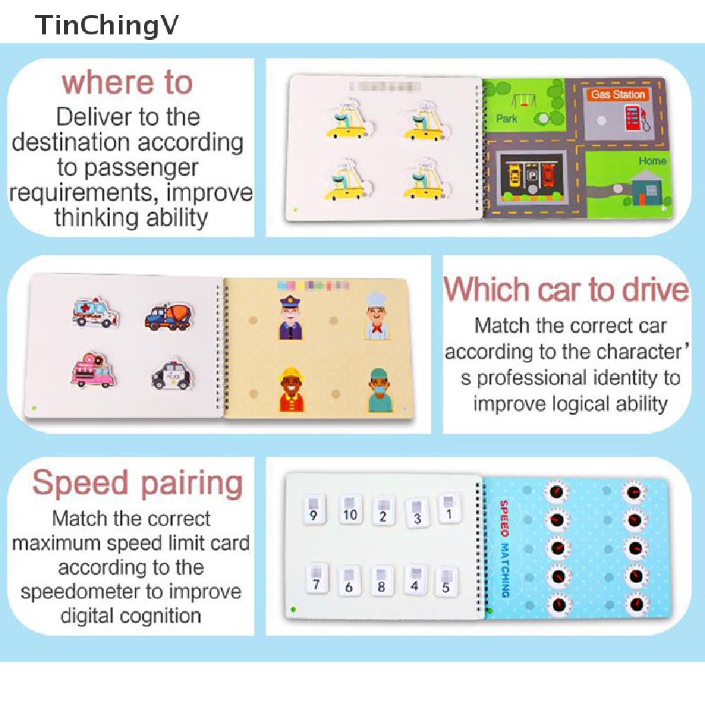 Sách Bận Rộn Theo Phương Pháp Montessori Giáo Dục Sớm Cho Bé