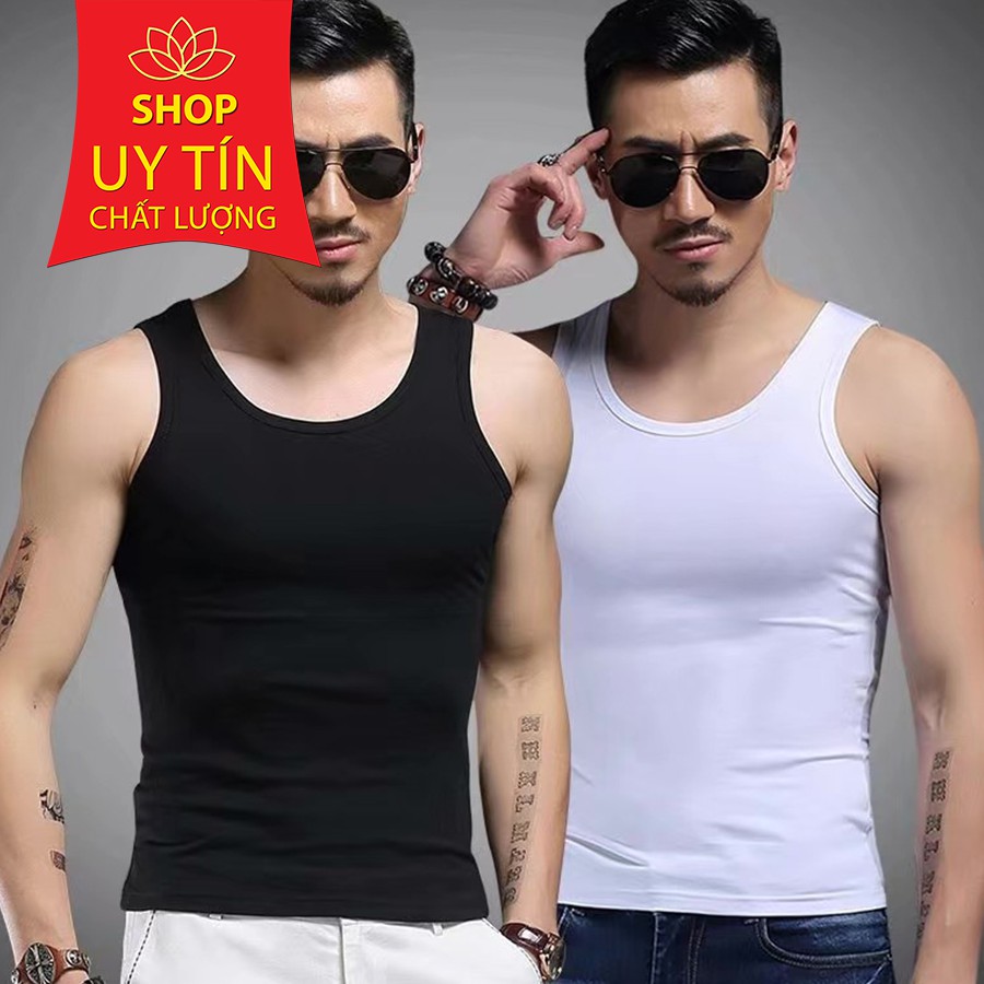 Áo Ba Lỗ Cotton 100% Cao Cấp Nhật Bản cho nam