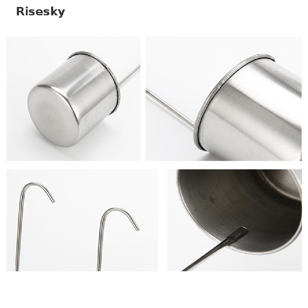 1 Bộ Muỗng Đo Lường Bằng Thép Không Gỉ Tiện Dụng Cho Nhà Bếp / Quầy Bar