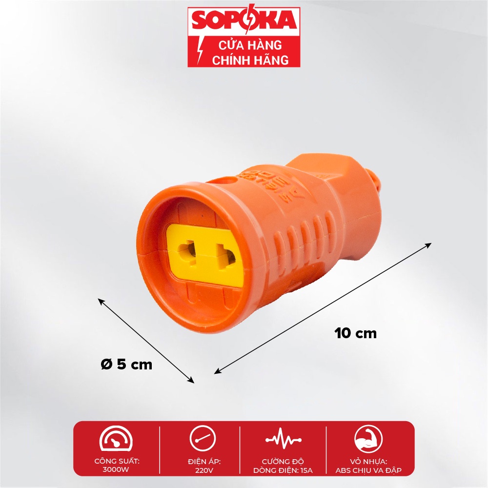 Phích cái siêu chịu tải SOPOKA A3000WĐ